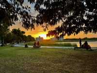 Sunsets at Blue Lake