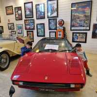 Vintage Cars & Surf Board at Aravina