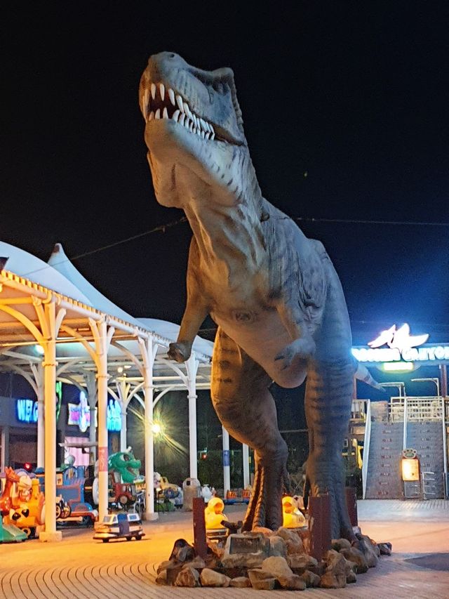 สวนสนุกบนดาดฟ้าที่ห้าง Dream mall ไต้หวัน 🎡