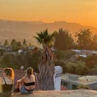 Breathtaking views under the Hollywood sign