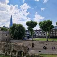 Sunny day at the Tower of London