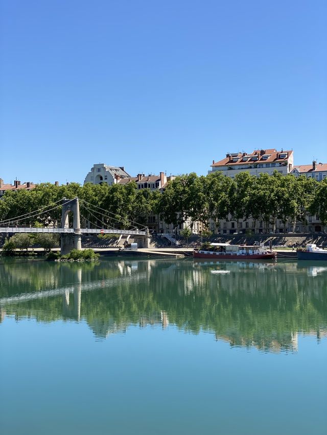 숀강과 론강이 흐른다, 프랑스 리옹🇫🇷