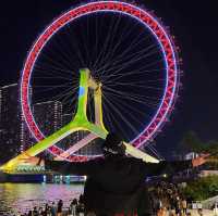The beauty of Tianjin Eye 