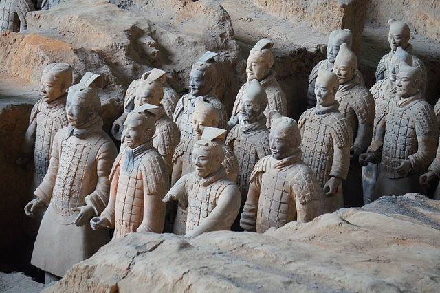 Xi'an and the Terra-cotta Soldiers, China Xi'an and the Terra-cotta Soldiers, China