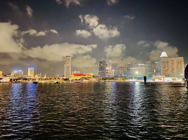 Light it up Singapore! Oh so colorful!