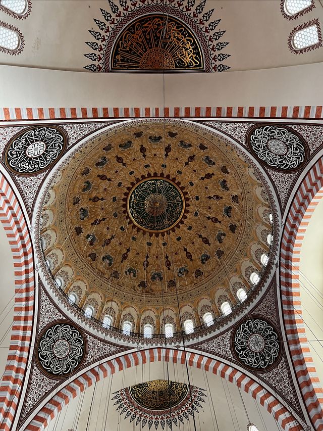 Suleymaniye Mosque in Istanbul, Turkey.