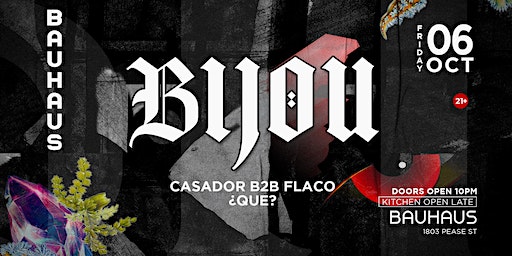 BIJOU @ Bauhaus (Houston) | Bauhaus Houston