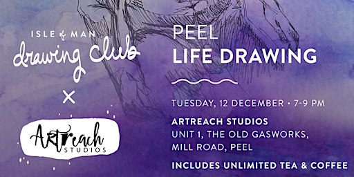 December Isle of Man Drawing Club @ Artreach Studios, Peel | Artreach Studios