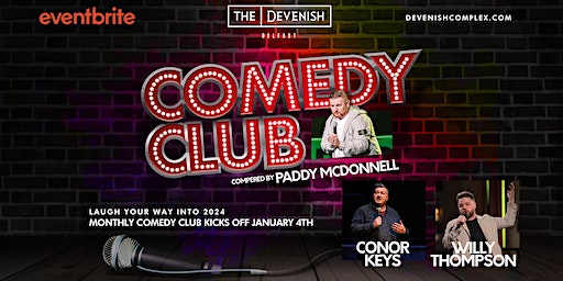 Comedy Club with Paddy McDonnell | The Devenish Complex