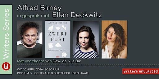 Alfred Birney in gesprek met Ellen Deckwitz | Centrale Bibliotheek