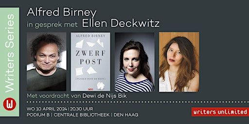 Alfred Birney in gesprek met Ellen Deckwitz | Centrale Bibliotheek