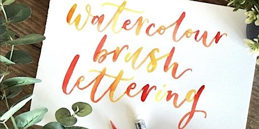 Watercolour Brush Lettering workshop | Esquires Coffee