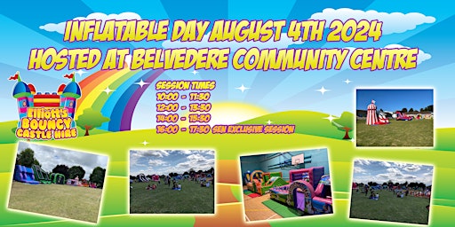 Inflatable Day August 4th 2024 | Belvedere Community Centre