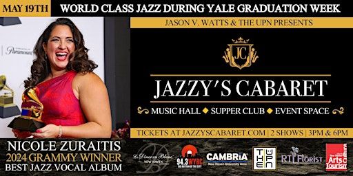 (7PM SHOW) Jazzy's Cabaret Presents 2024 Grammy Winner Nicole Zuraitis | Jazzy's Cabaret