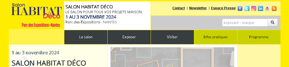 沙龍棲息地與裝飾 2024 | Parc des expositions Nantes, Pays de la Loire, France