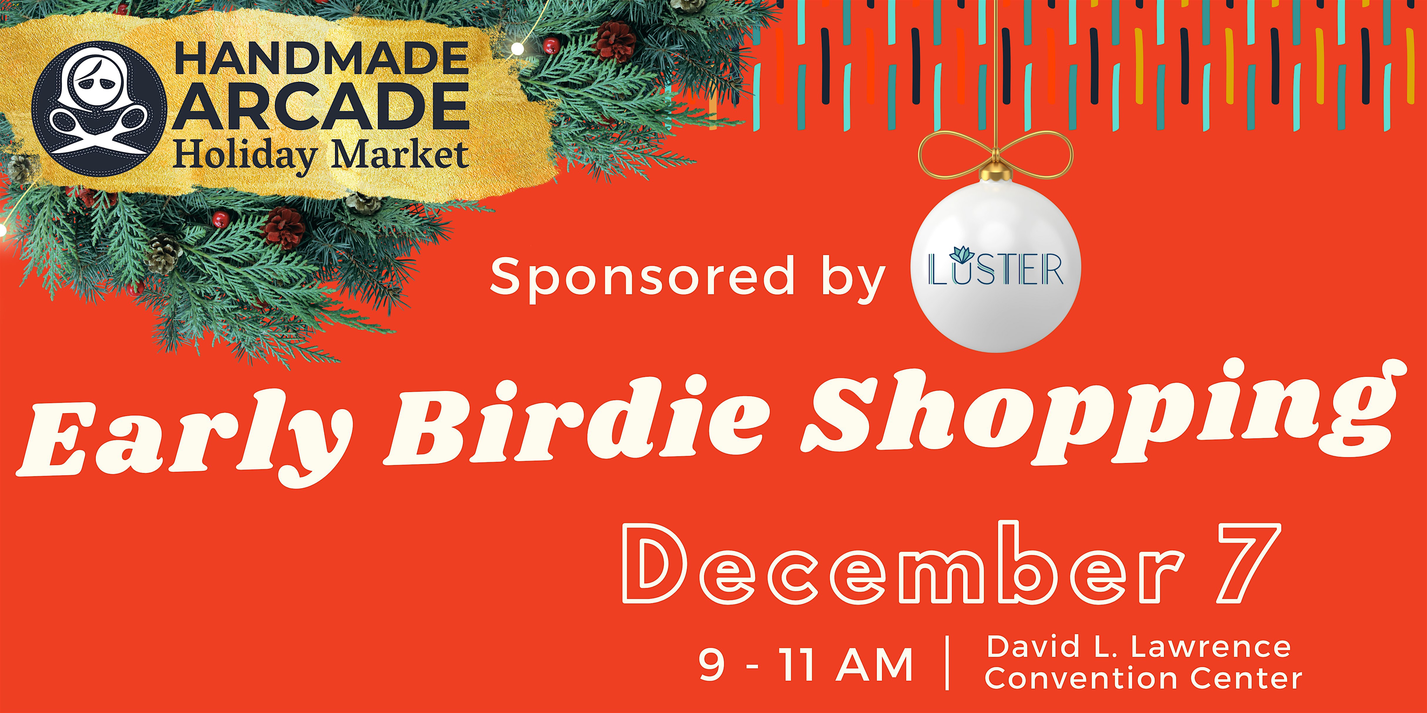 2024 Early Birdie Shopping | David L. Lawrence Convention Center
