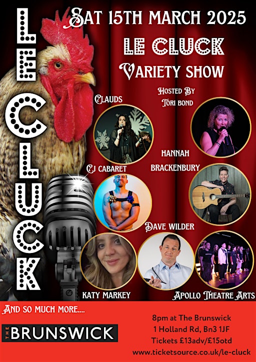 Le Cluck Variety Show | The Brunswick