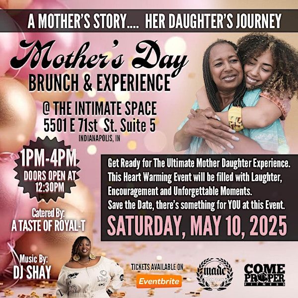 A Mothers Story.... Her daughters journey | The Intimate Space Indy