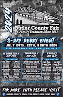 2024 Butler County Fair Demolition Derby | 1715 Fairgrove Ave