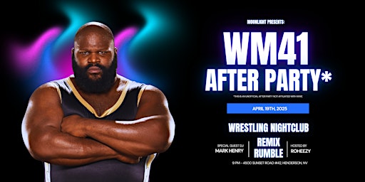 Moonlight Presents: Remix Rumble Wrestling Nightclub Las Vegas w/MARK HENRY | Moonlight Karaoke Lounge