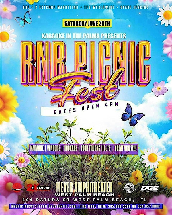West Palm Beach RNB PICNIC FEST | Meyer Amphitheater