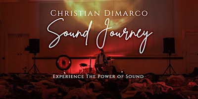 Sound Healing Journey ADELAIDE | Christian Dimarco 29 June 2025 | Burnside Town Hall