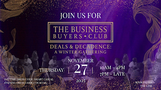 Business Buyers Deals & Decadence 2025 | Crewe Hall Hotel & Spa