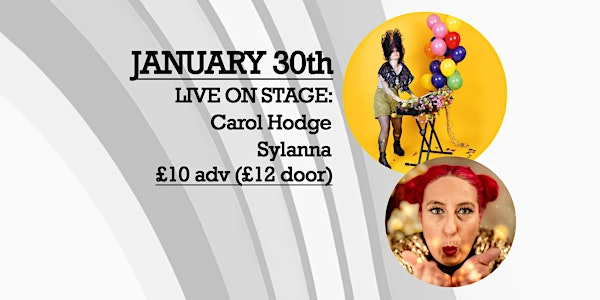 Carol Hodge's January Blues Buster, with support from Sylanna | The Sea House Music Venue