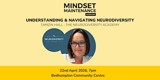 Understanding and Navigating Neurodiversity with Tamzin Hall | Bedhampton Community Centre
