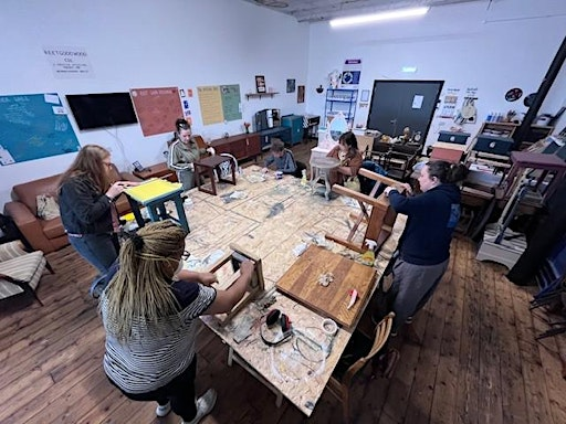 Furniture Upcycling and Painting for Neurodivergent Adults | My:ND Space CIC