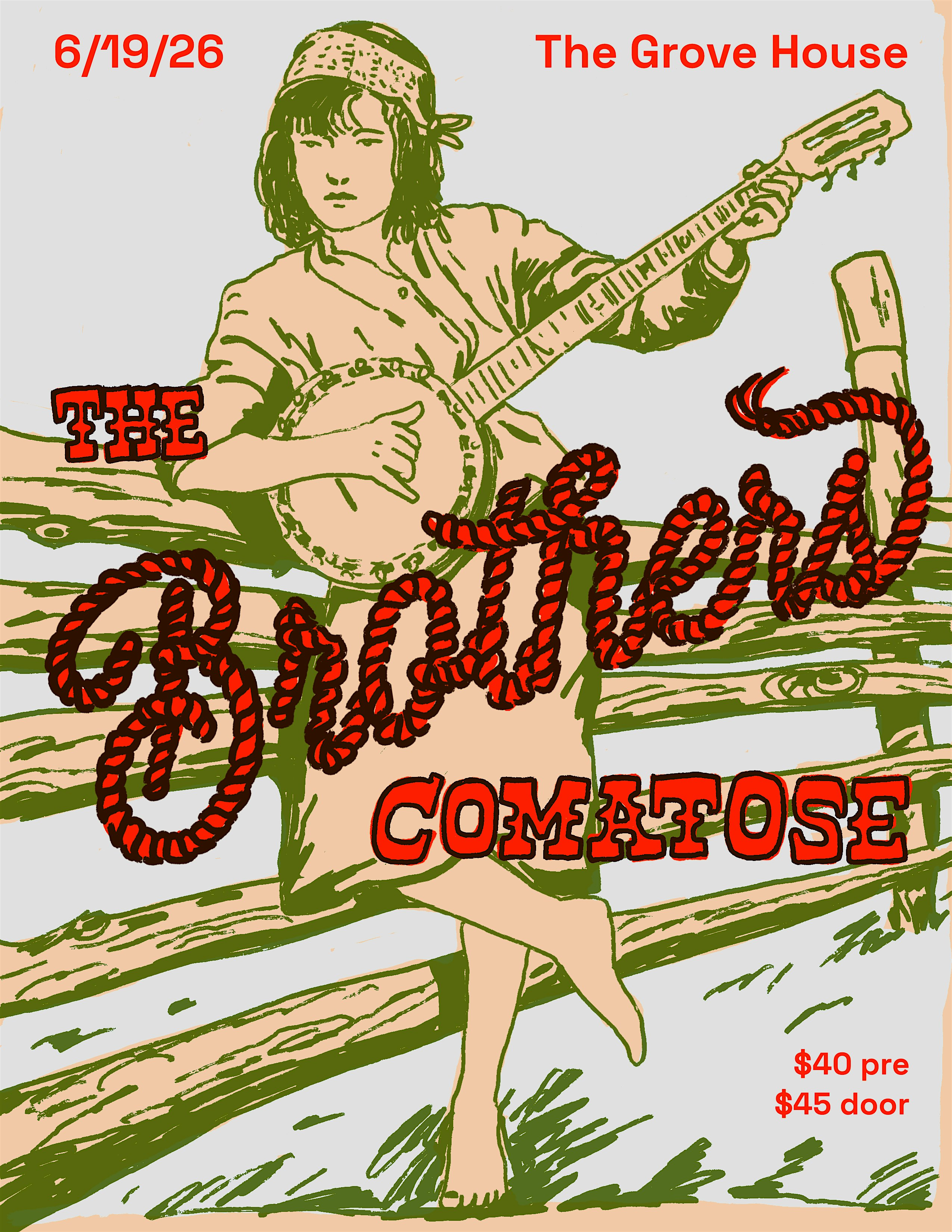The Brothers Comatose live at The Grove House | The Grove House