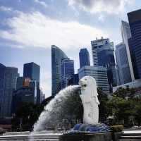 The iconic Merlion Lion