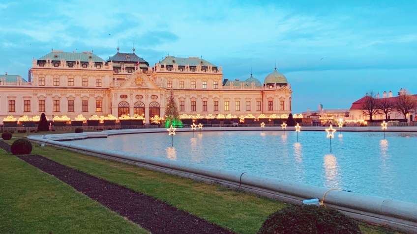 貝爾維第宮📸奧地利📍維也納&世界文話遺產
