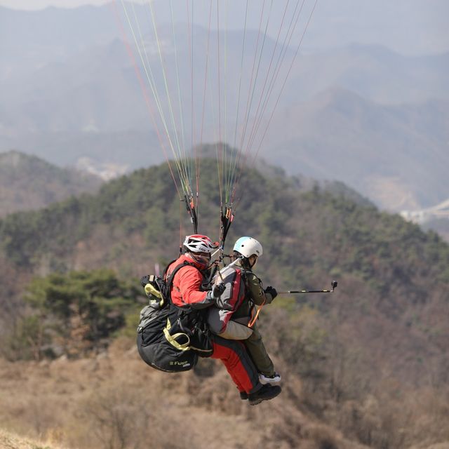 단양 패러글라이딩 9살 초등학생의 도전
