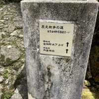 首里城まで続く石畳道をゆっくりと歩く