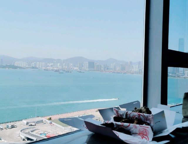 抵住港島Marriott海景洒店🌊😍性價比高🌴🌴