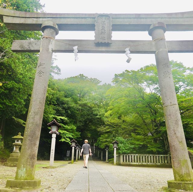 栃木県那須高原　温泉神社
