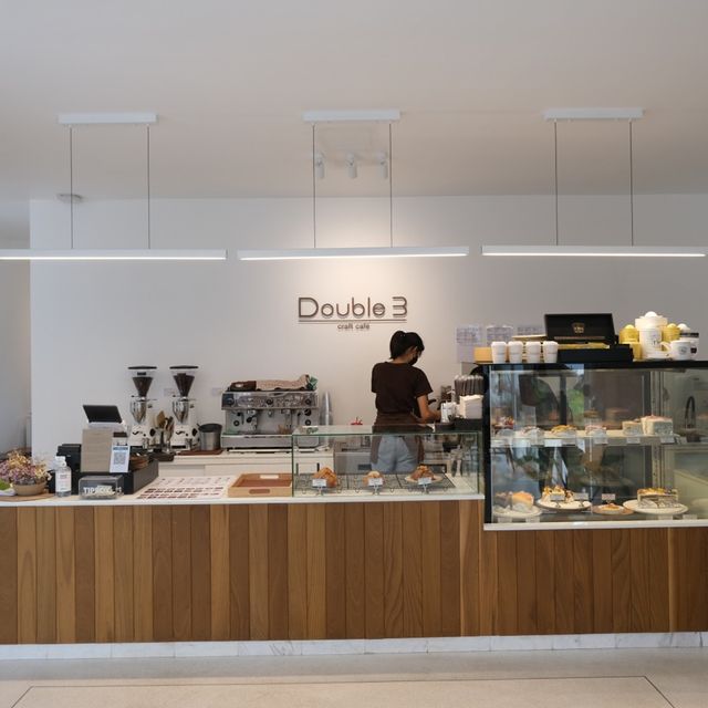 Double 3 Craft Cafe คาเฟ่มินิมอล หาดใหญ่