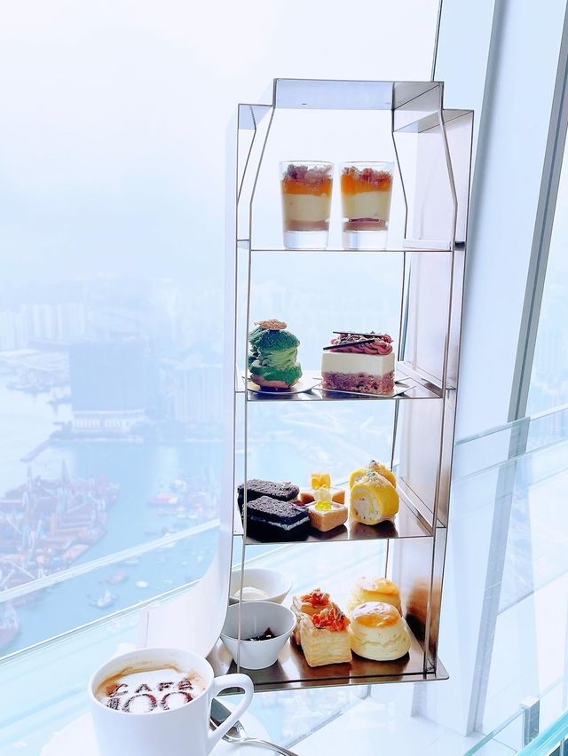 【100樓靚景】Café 100🌰初秋甘栗下午茶
