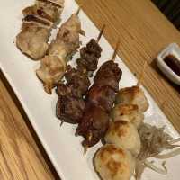 大阪グルメ　「串カツ・すし道頓堀たちばな」