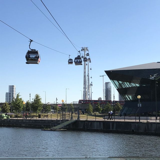 Emirates Air Line (Cable Car! 🚠)