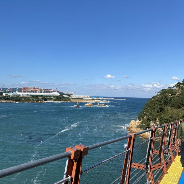 [울산] 대왕암 출렁다리 🌉, 바닷바람을 더 생생하게