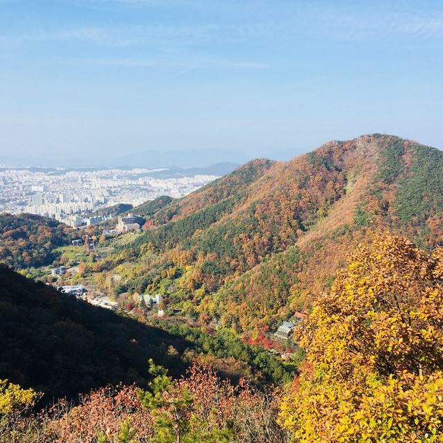 무등산에서 리프트&모노레일 즐기기