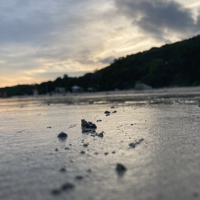 Tong Fuk Beach is beautiful 😍 