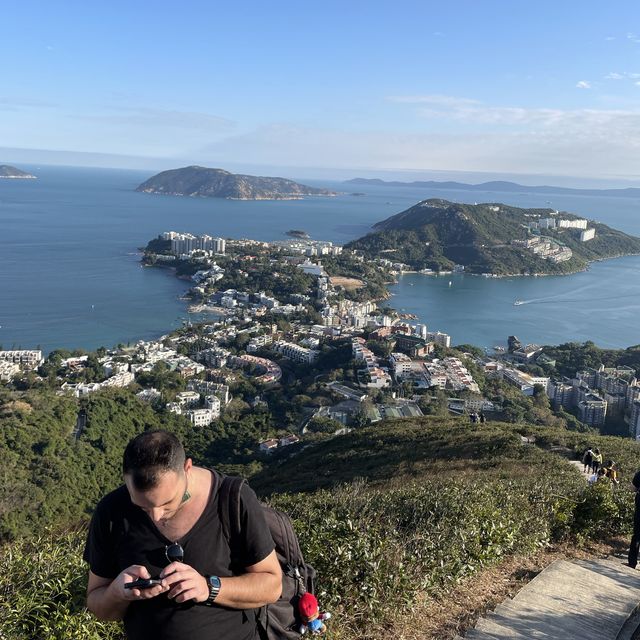 行天梯登孖崗山｜飽覽赤柱全景
