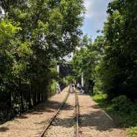 Hiking the rail corridor