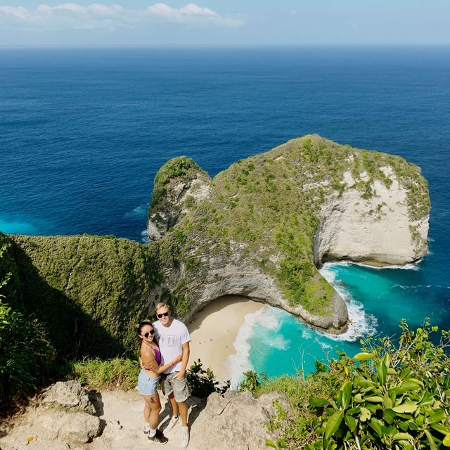 Dragon like Rockformation at Kelingking Beach