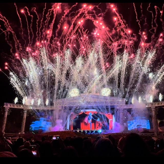 韓国【エバーランド】ハロウィン🧡大画面で迫力のある映像と花火のショー🎇🎃