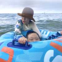 안면도 꽃지해수욕장에서 물놀이 즐기기🏖🛟