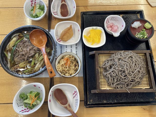 부산 우동과 자루소바맛집